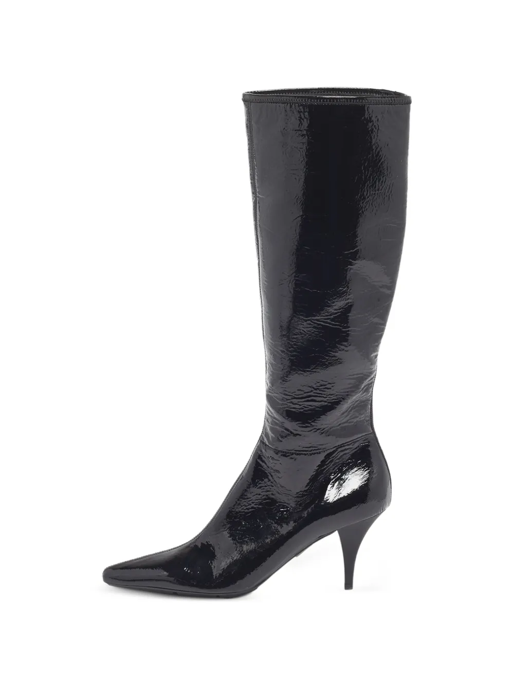 Prada Pre-Owned pointed toe boots - Nero