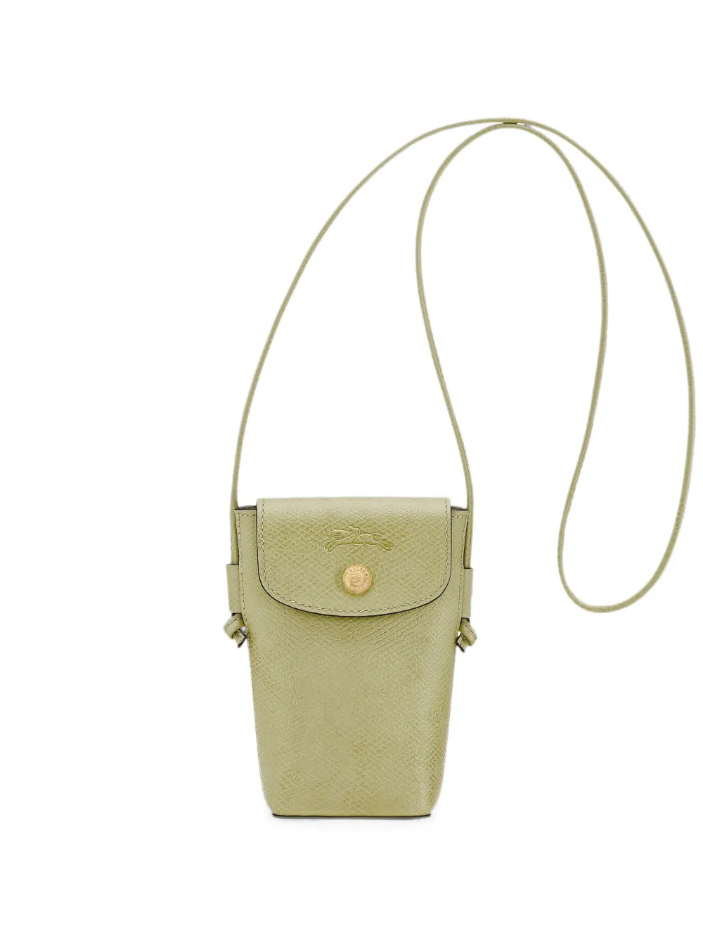 Longchamp Pouch per smartphone Épure - Verde