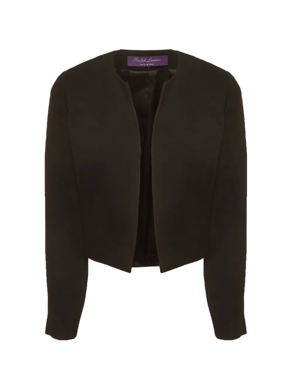 Ralph Lauren Vintage Purple Label open-front jacket - Nero
