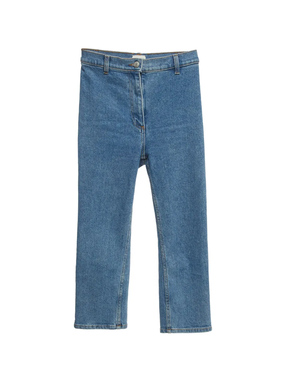 Magda Butrym cropped jeans - Blau