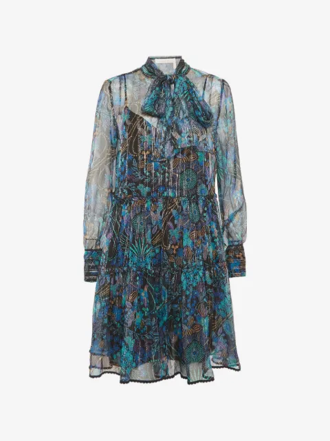 See by Chloé Stufenkleid mit Blumenprint