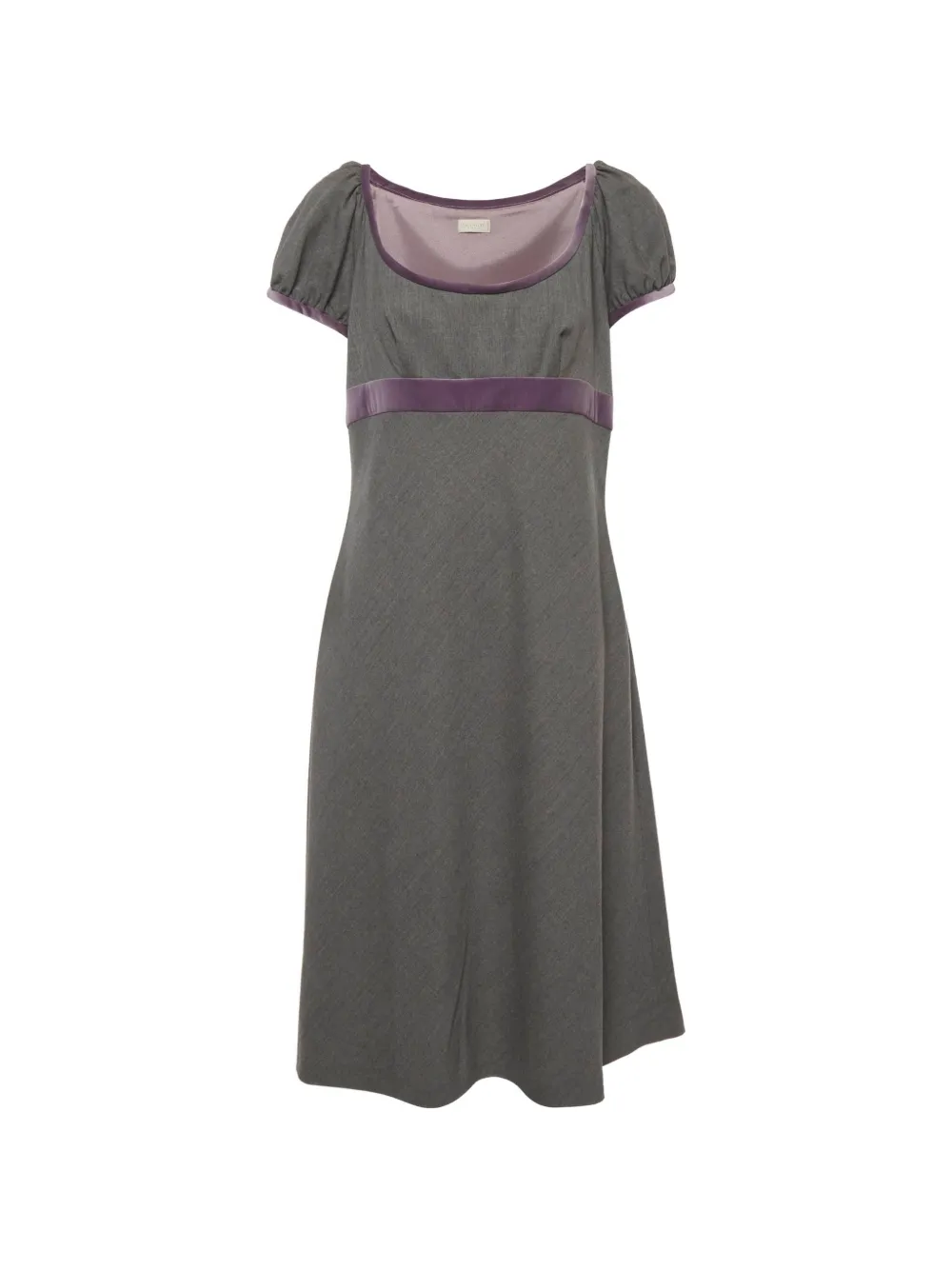 Valentino Garavani Pre-Owned empire-waist dress - Grigio
