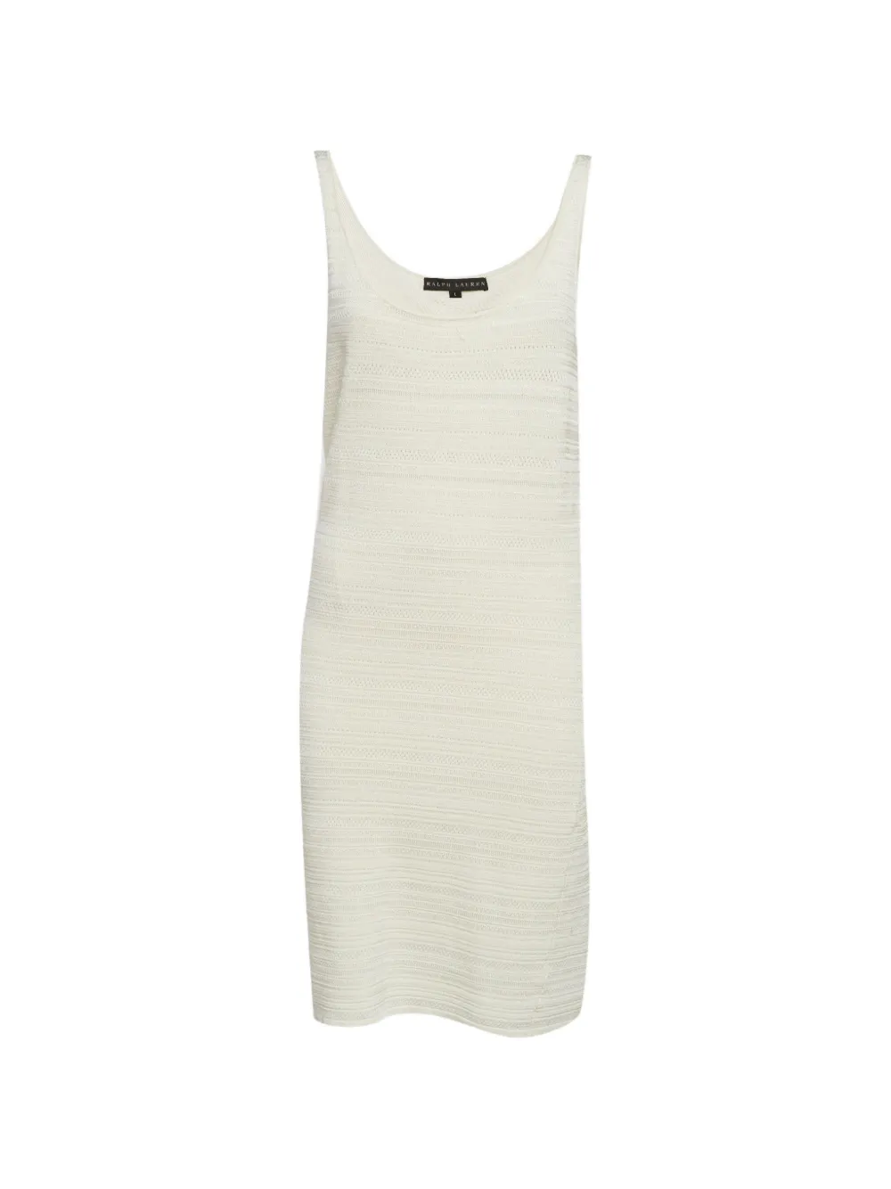 Ralph Lauren Vintage sleeveless mini dress - Bianco