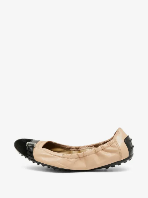 Tod's Vintage buckled ballet flats