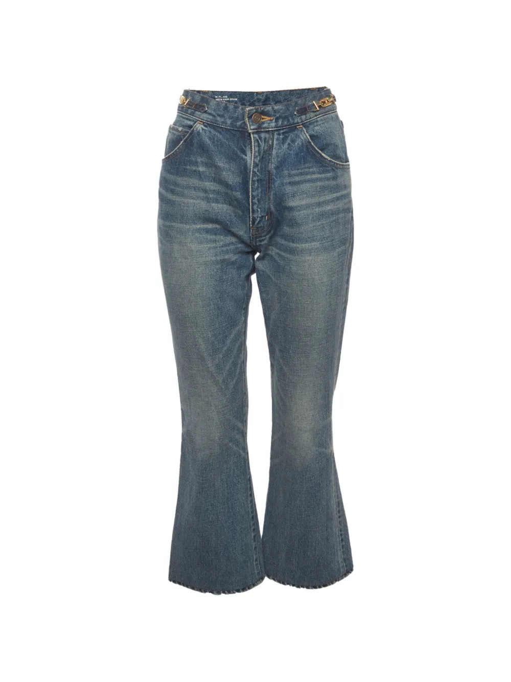 Celine Pre-Owned flared jeans - Blu