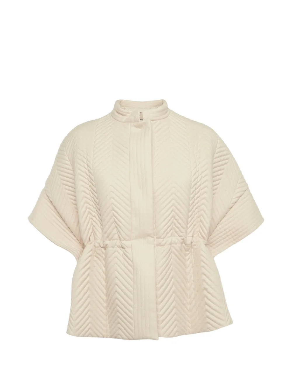 Gucci Pre-Owned high-neck quilted jacket - Toni neutri