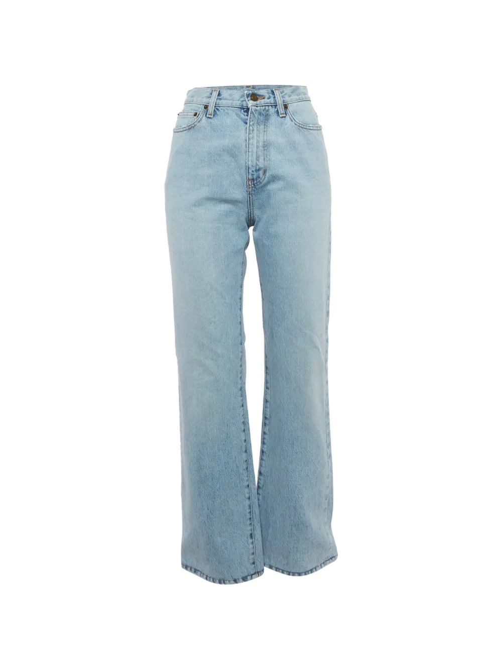 Saint Laurent Pre-Owned regular-fit jeans - Blau