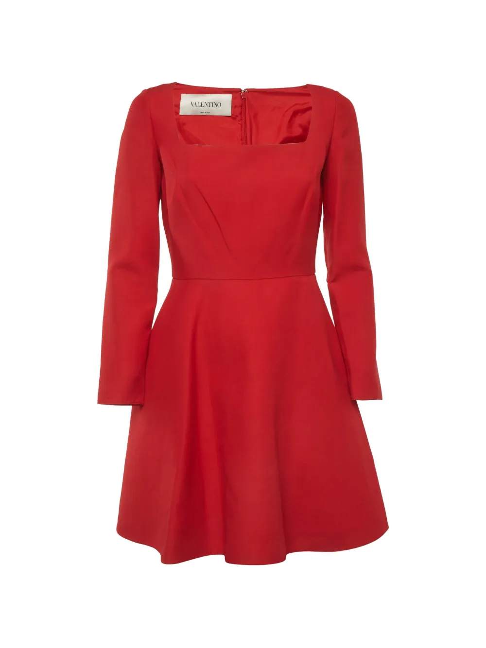 Valentino Garavani Pre-Owned flared crepe mini dress - Rosso