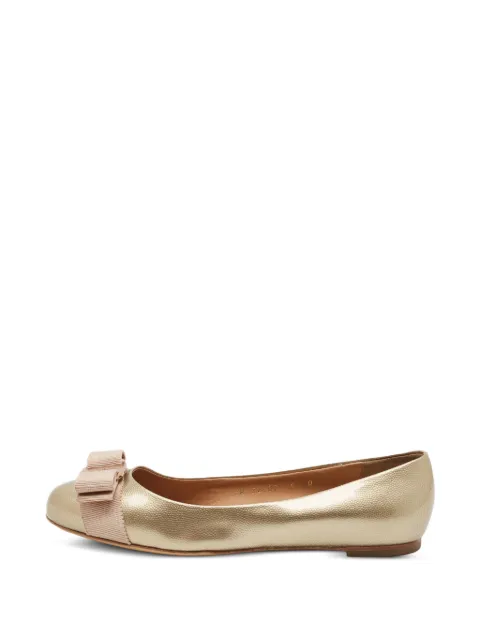 Ferragamo Pre-Owned ballerines à détail de nœud Viva