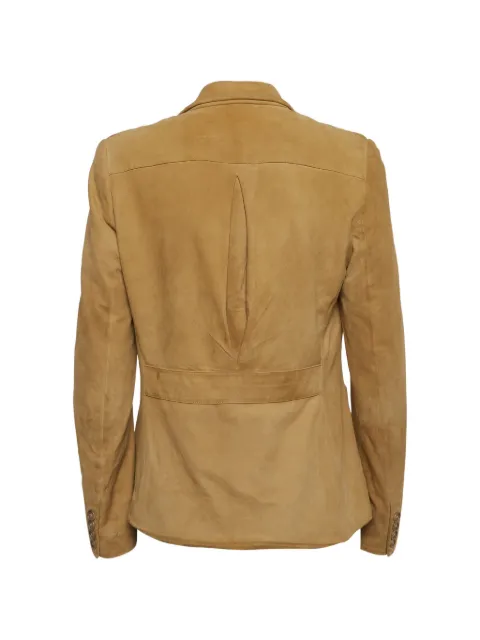 Ralph Lauren Vintage single-breasted suede blazer