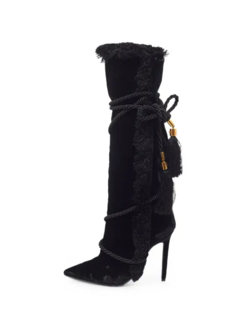Versace Pre-Owned botas Pillow Talk con flecos