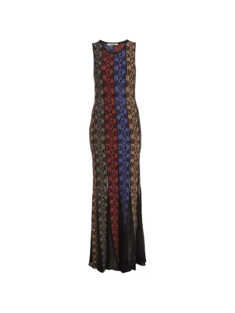 Roberto Cavalli Vintage panelled sleeveless maxi dress