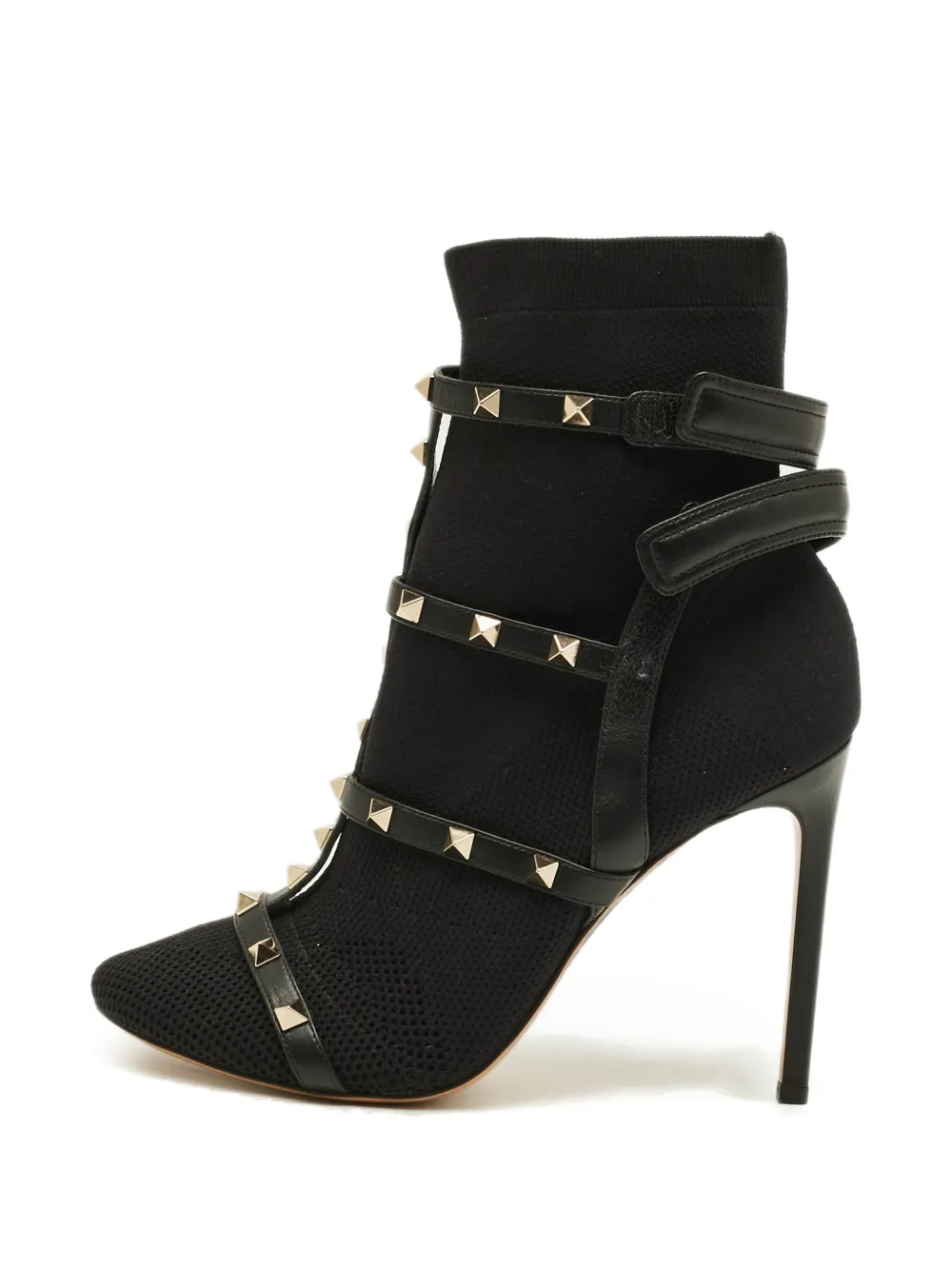 Valentino Garavani Pre-Owned Rockstud Bodytech ankle boots - Schwarz