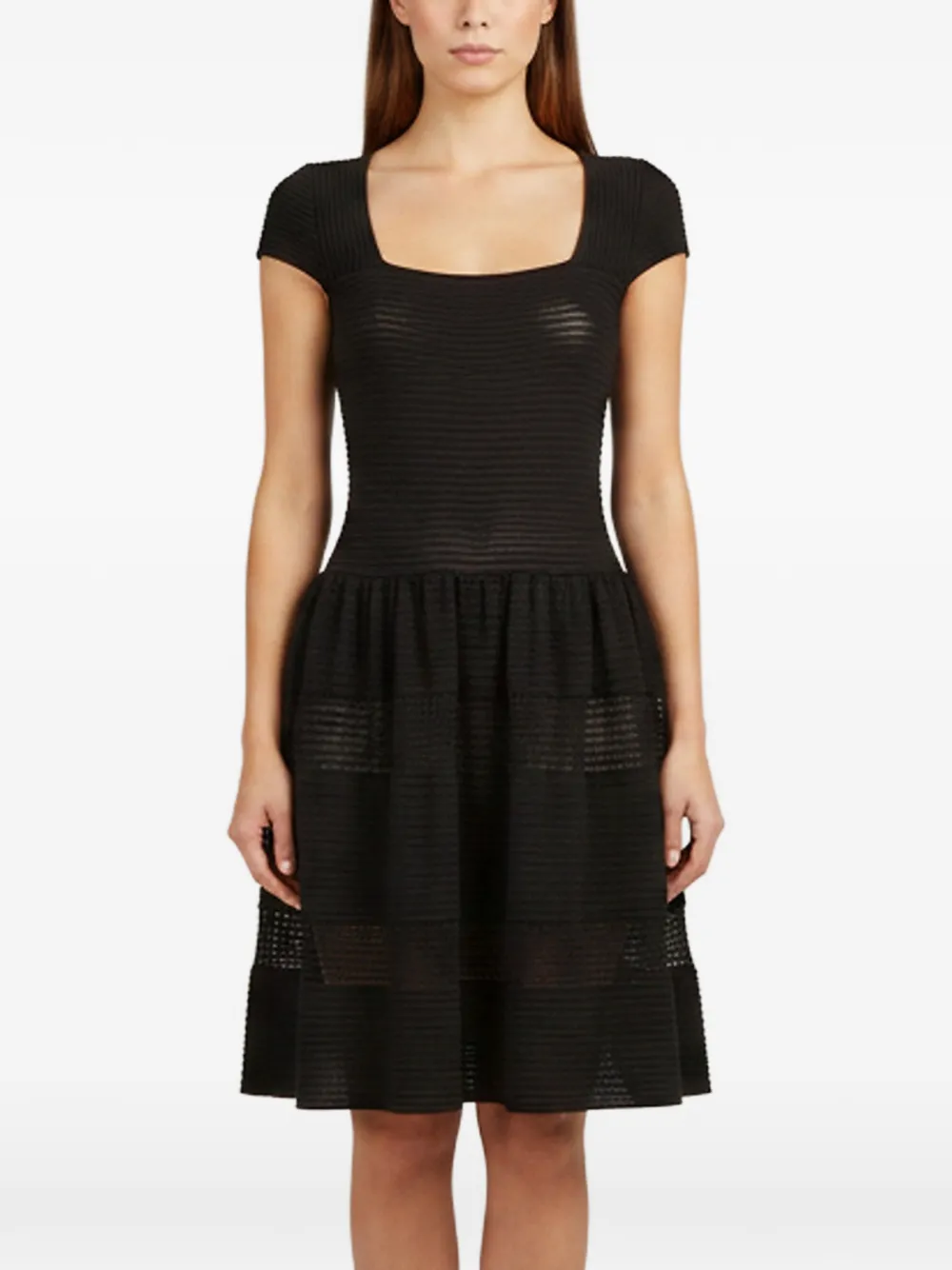 Valentino Garavani Pre-Owned short-sleeve mini dress - Nero