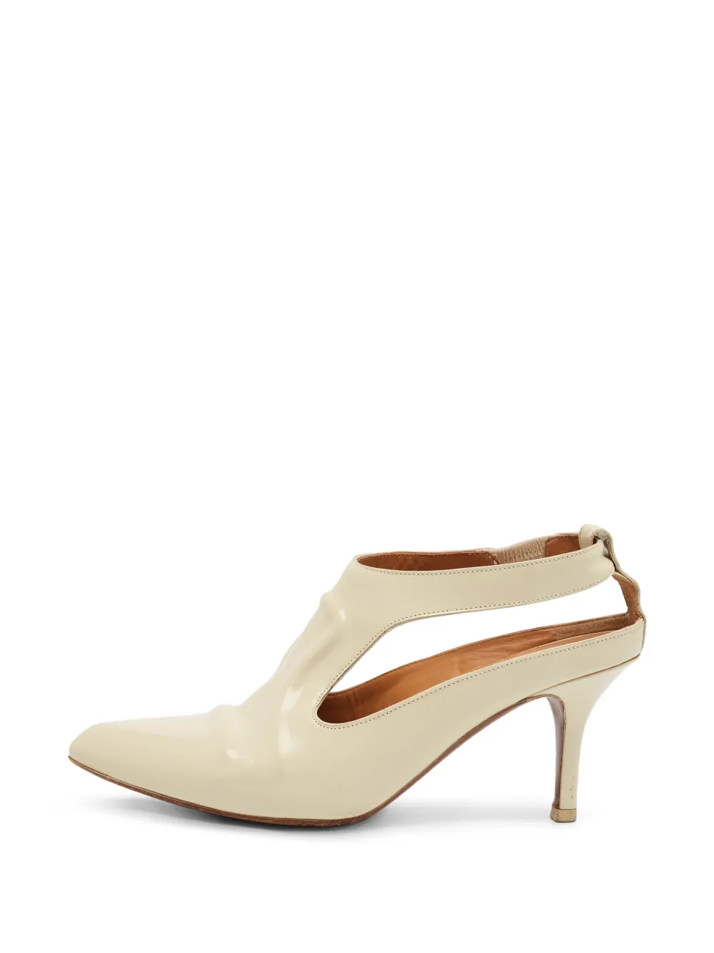 Balenciaga Pre-Owned cut-out ankle boots - Toni neutri