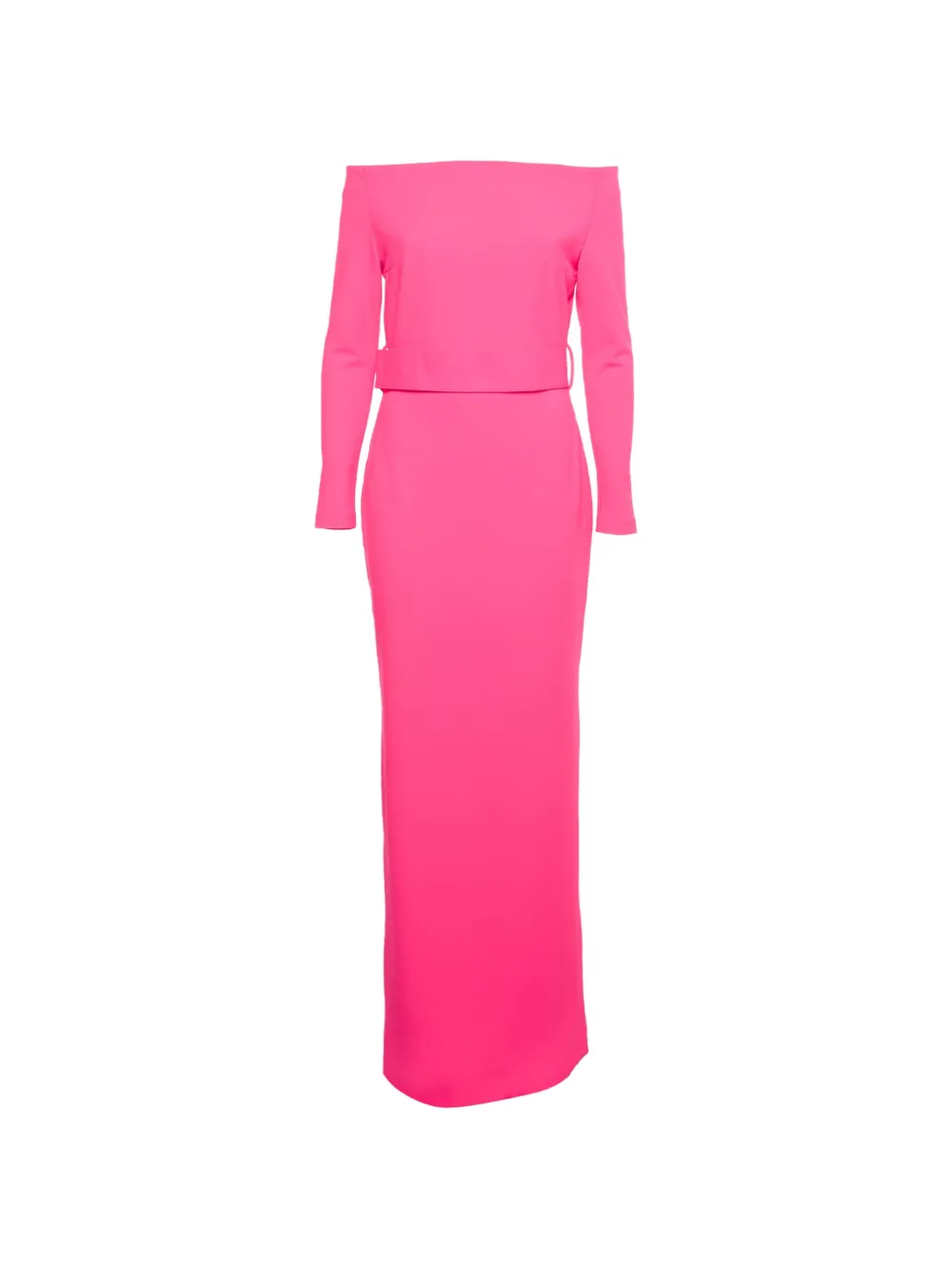 Solace London off-shoudler belt maxi dress - Rosa