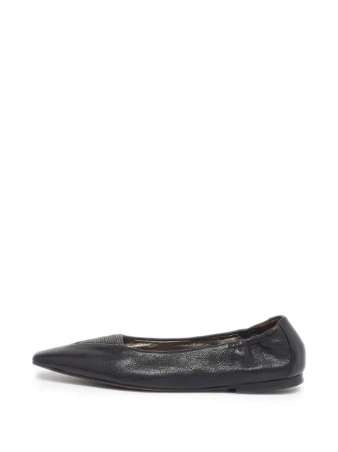Brunello Cucinelli Vintage embellished pointed-toe ballet flats