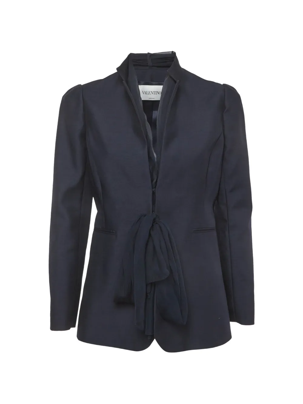 Valentino Garavani Pre-Owned wrap jacket - Blu