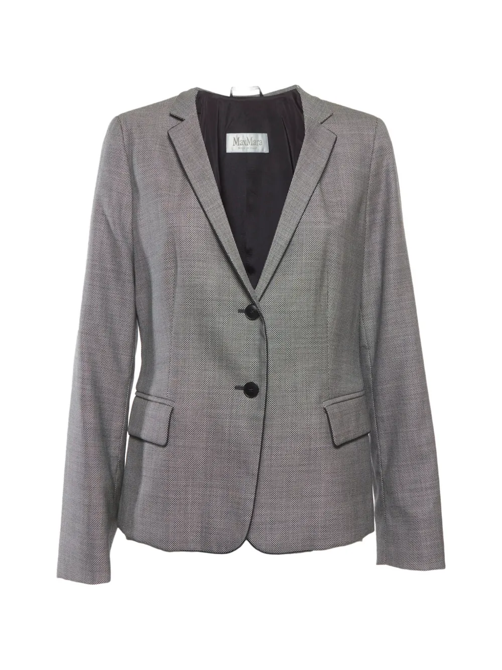Max Mara single-breasted blazer - Grigio