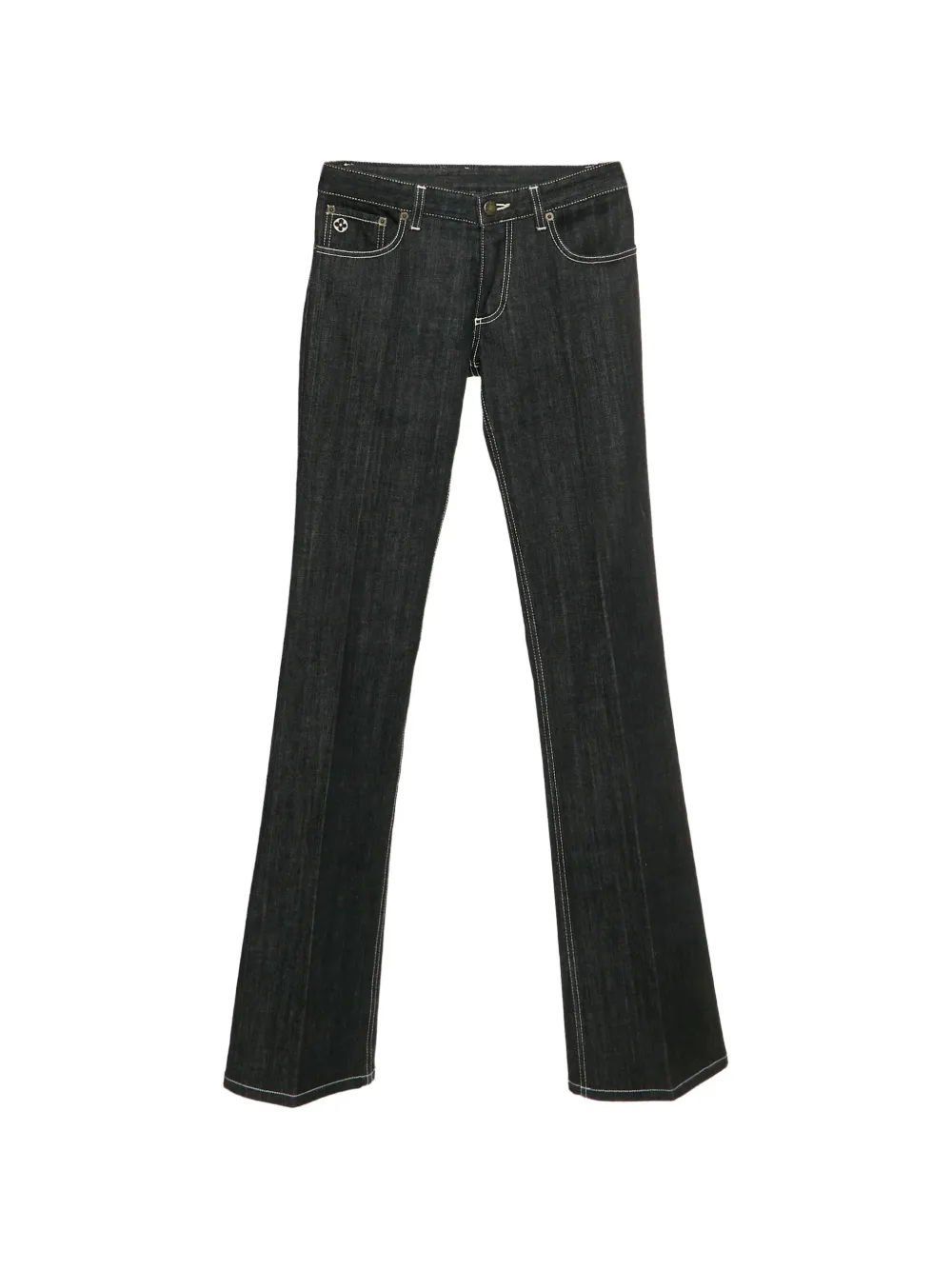 Louis Vuitton Pre-Owned straight-fit jeans - Nero