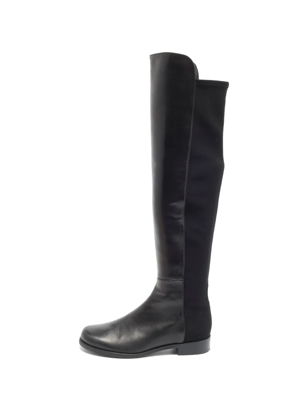 Stuart Weitzman Lowland panelled boots - Schwarz