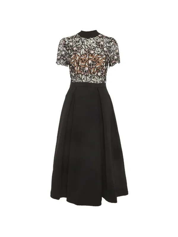 nightshade midi dress self portrait Self-Portrait Nightshade Midi Dress