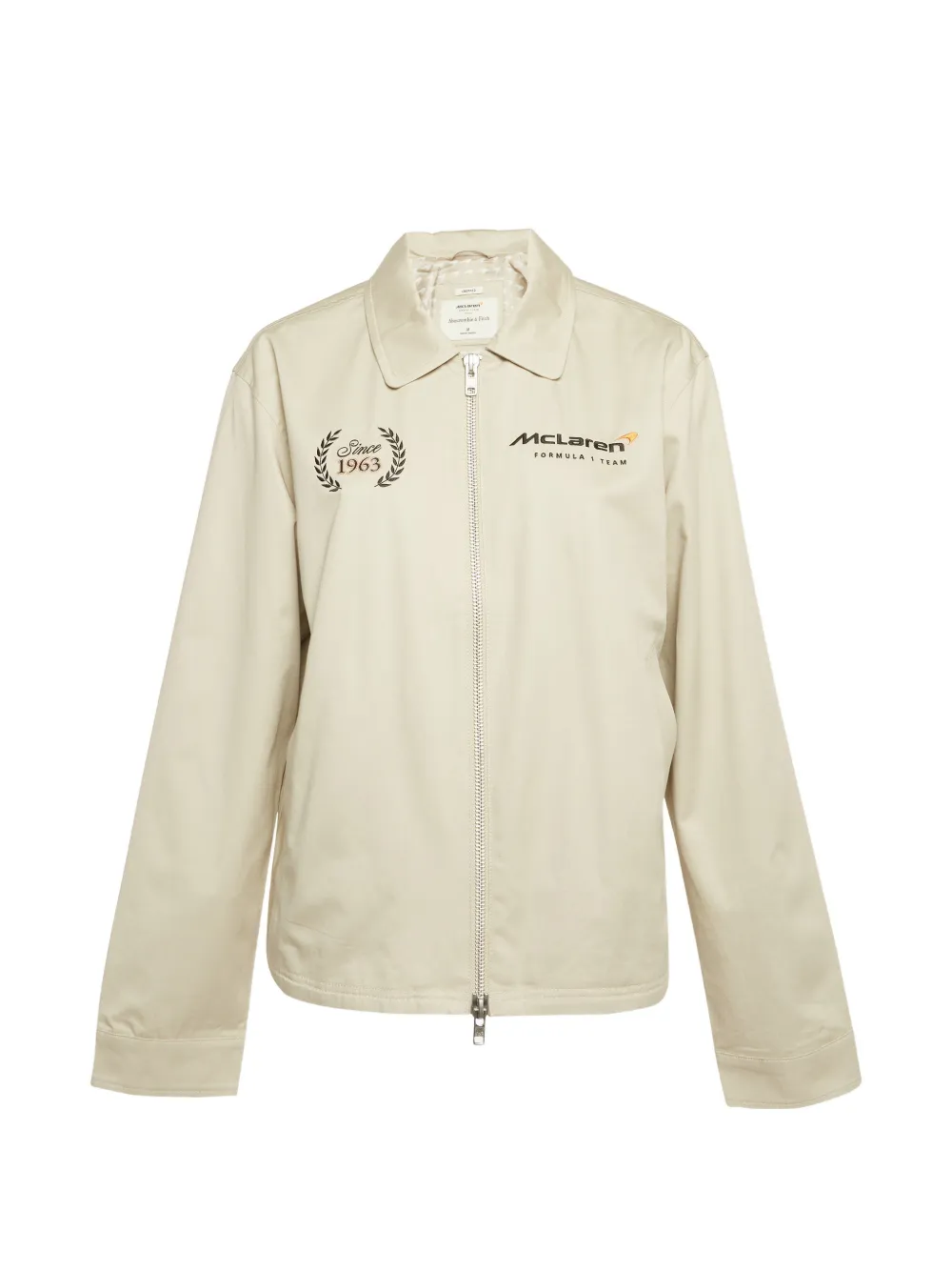 A BATHING APE® McLaren gabardine jacket - Toni neutri
