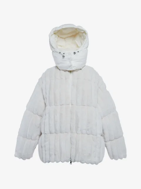 Moncler Pedrix faux-fur down jacket