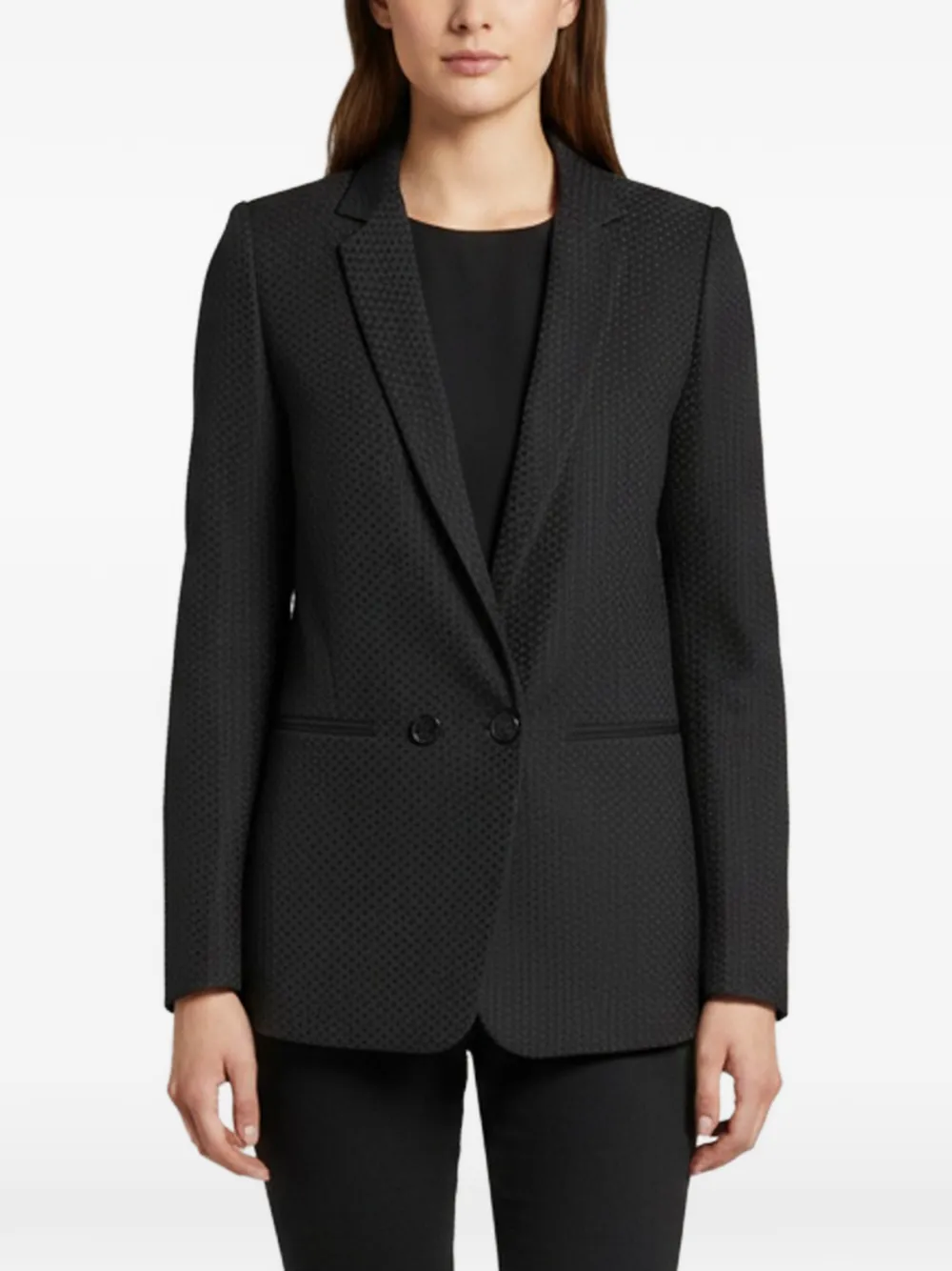 SANDRO Verica double-breasted blazer - Nero