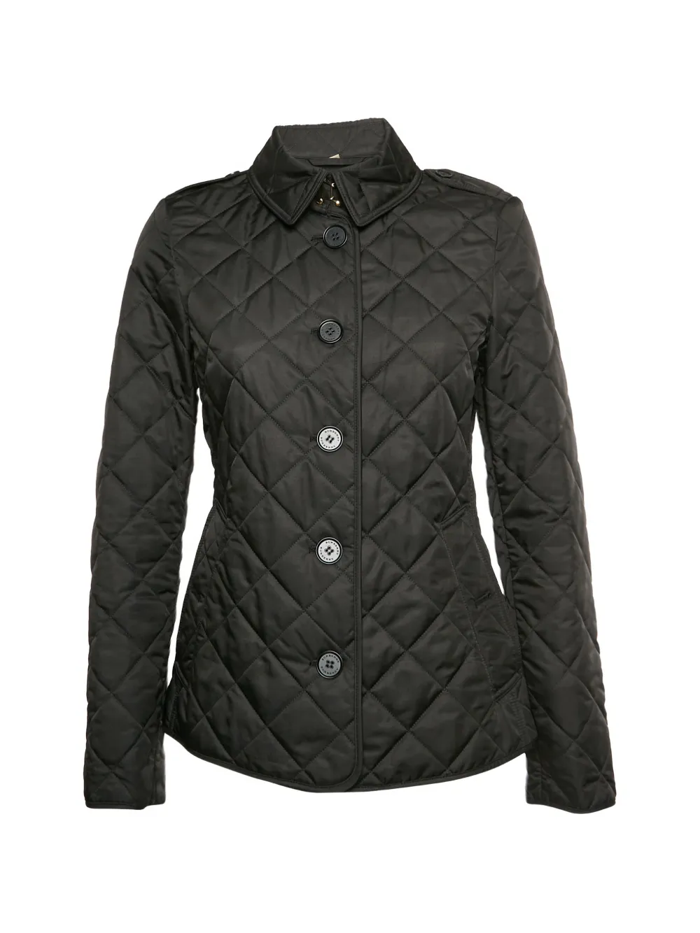 Burberry Pre-Owned diamond quilted jacket - Grigio