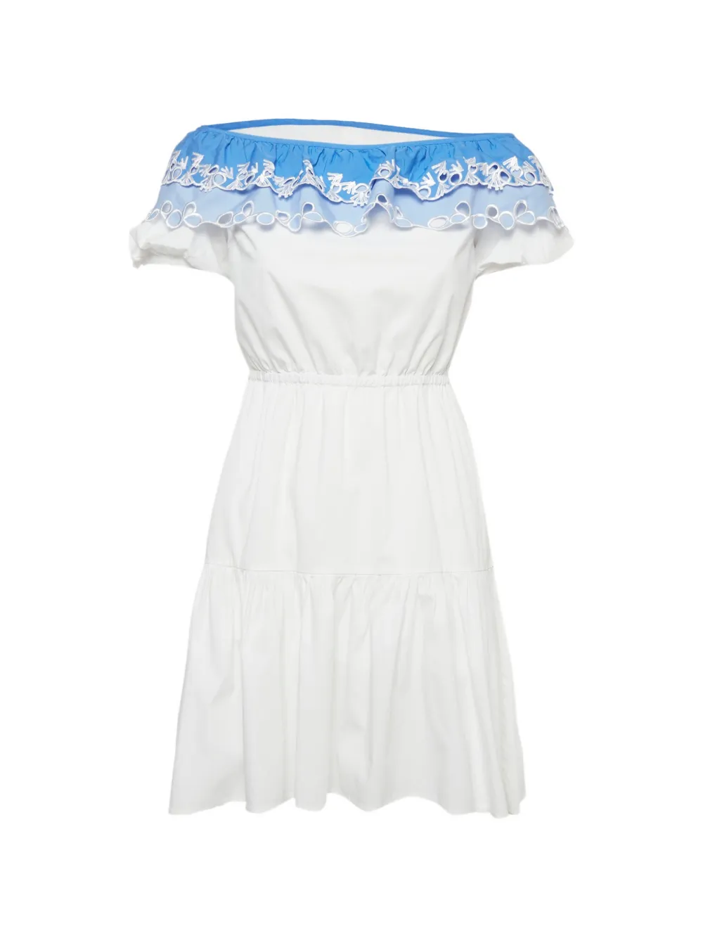 Peter Pilotto Pallas embroidered mini dress - White