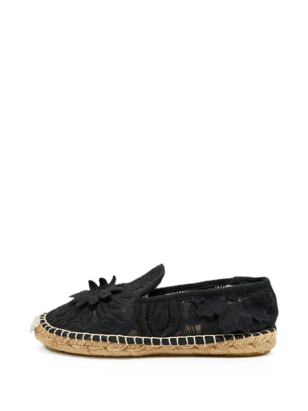 Tory Burch Jackie lace espadrilles - Nero