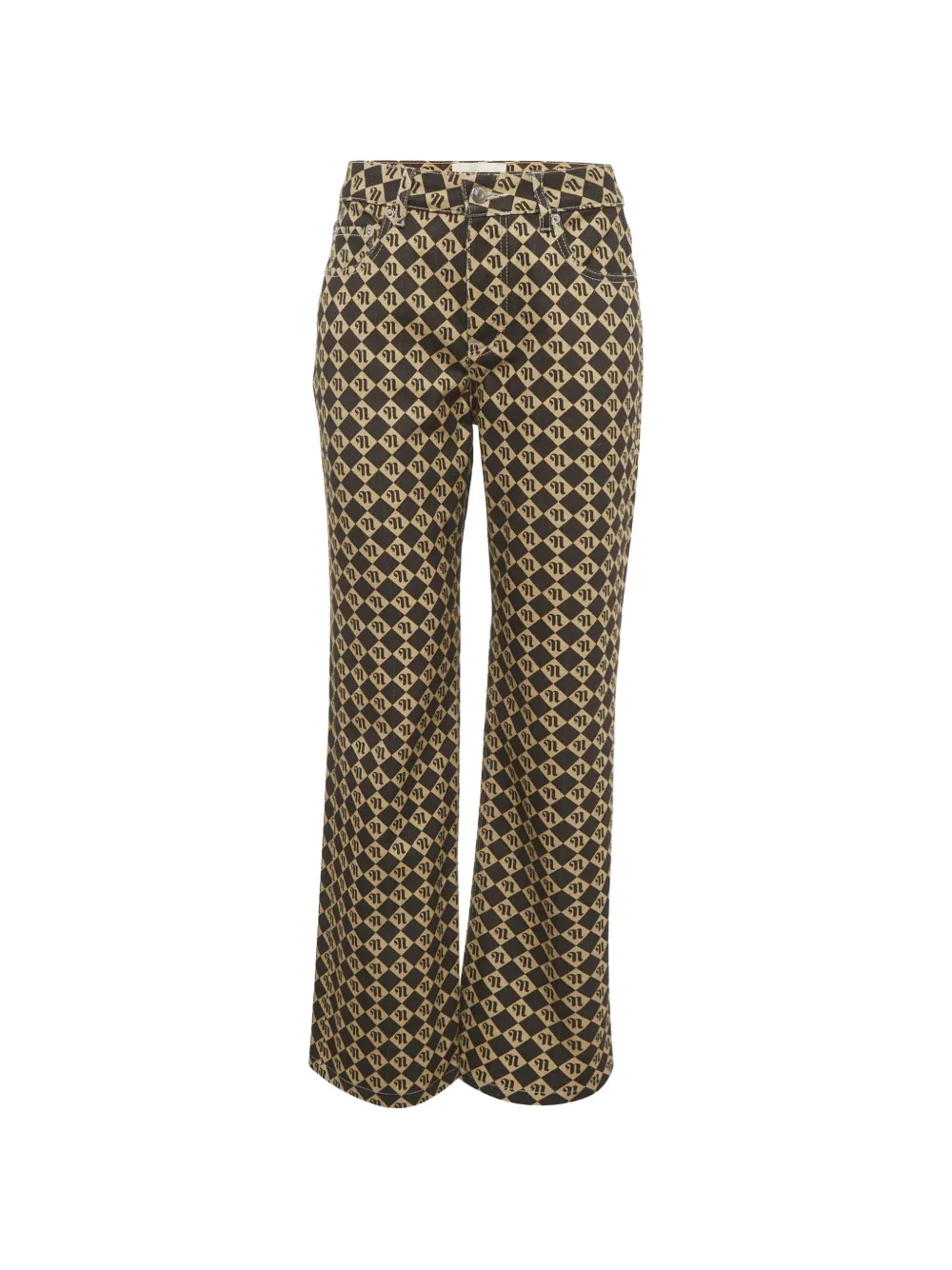Nanushka Basma Monogram jeans - Black