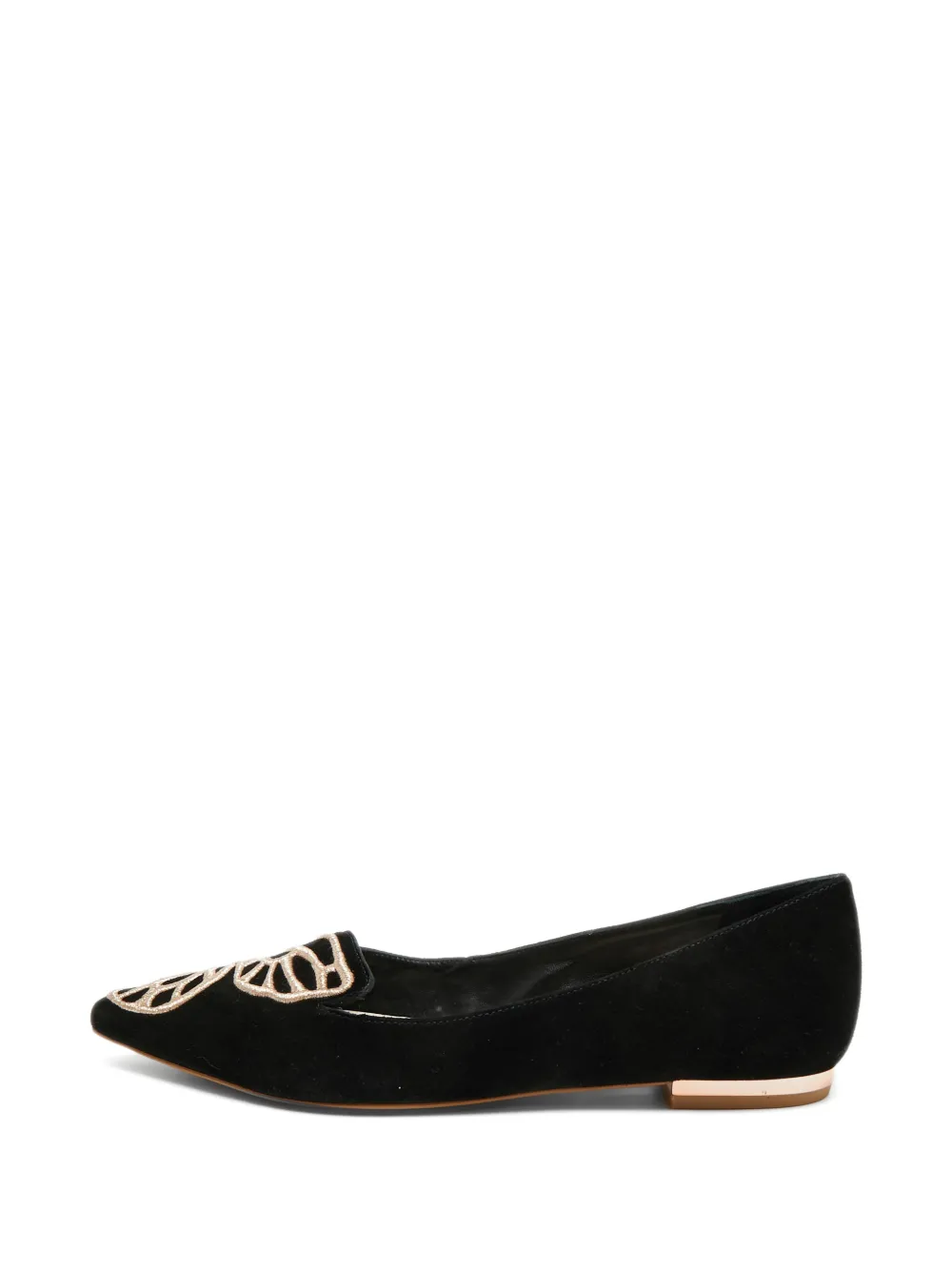 Sophia Webster Bibi butterfly ballet flats - Schwarz