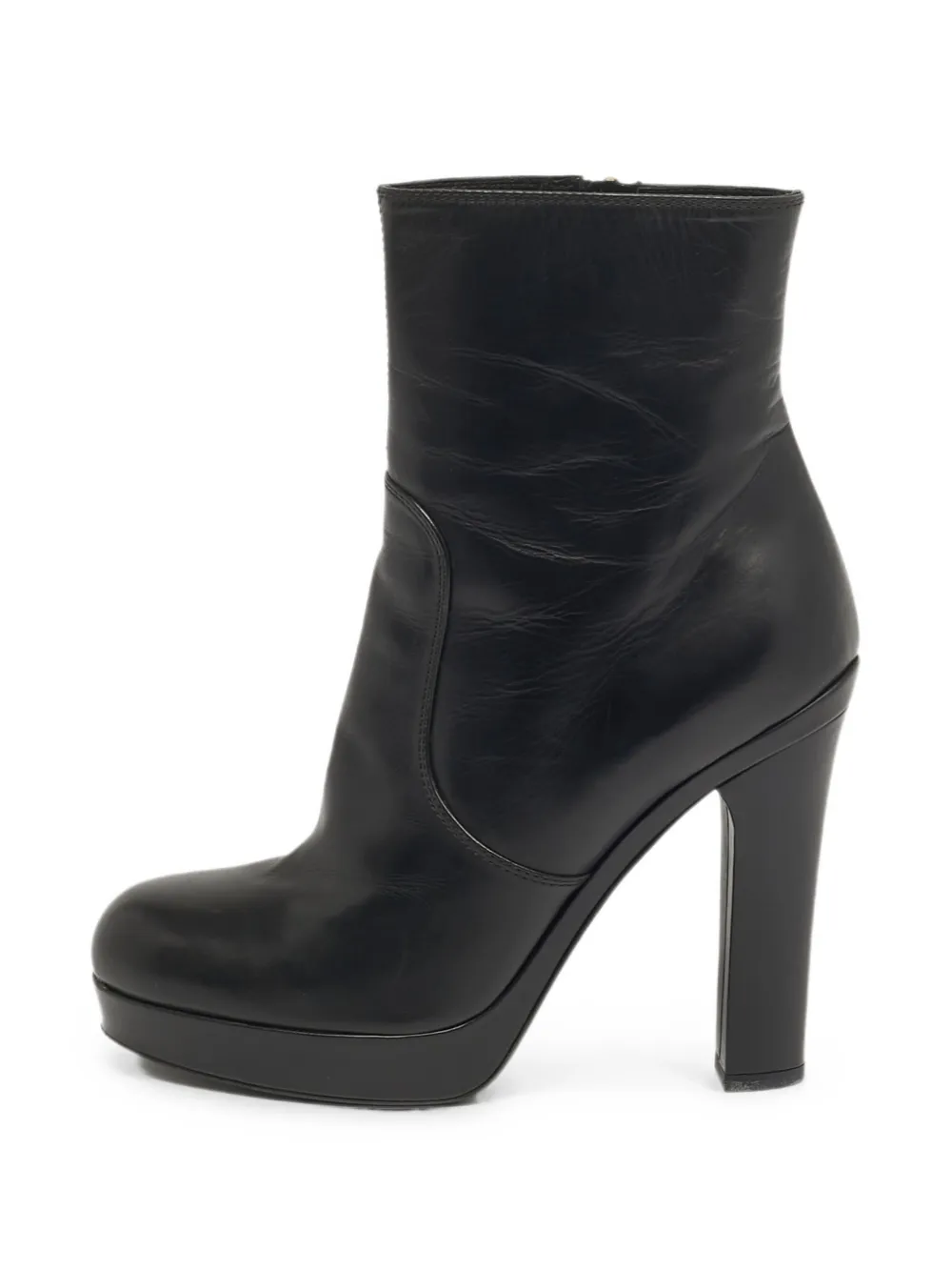 Saint Laurent Pre-Owned Janis ankle boots - Nero