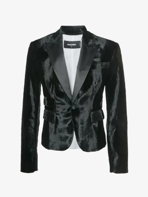 DSQUARED2 single-breasted cotton blazer