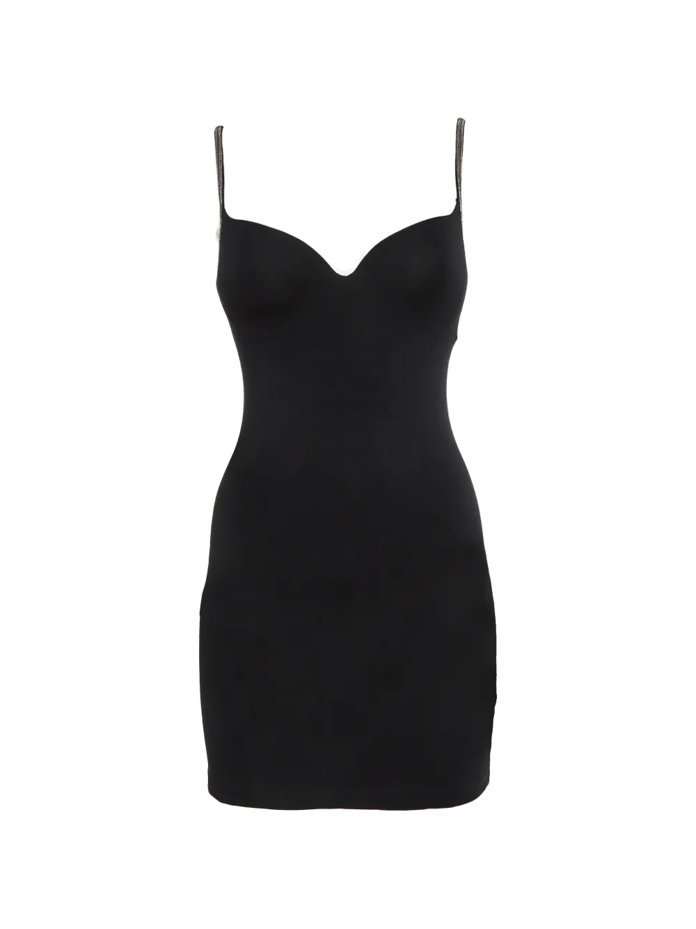 Brunello Cucinelli Vintage mini Monili strappy dress - Nero