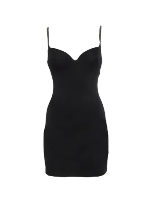 vetements lace dress Vetements Lace-detailed Asymmetric Dress