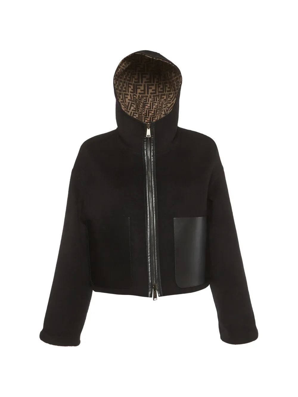 Fendi Pre-Owned Zucca Monogram reversible jacket - Nero