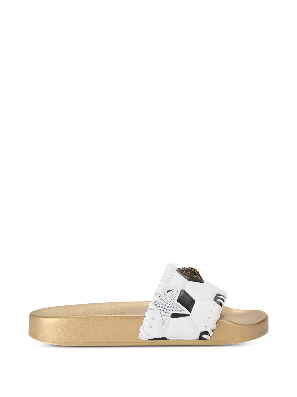 Kurt Geiger London Sandali slides Soccer Meena Eagle - Bianco