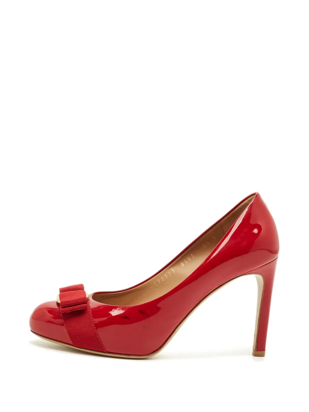 Ferragamo Pre-Owned Pumps Vara con fiocco - Rosso