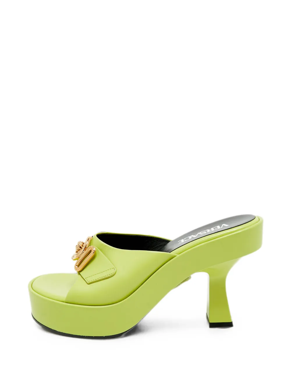 Versace Pre-Owned Sandali Biggie con plateau - Verde