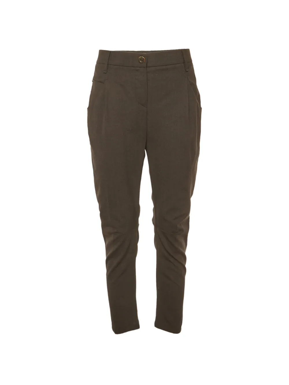 Brunello Cucinelli straight-fit trousers - Marrone