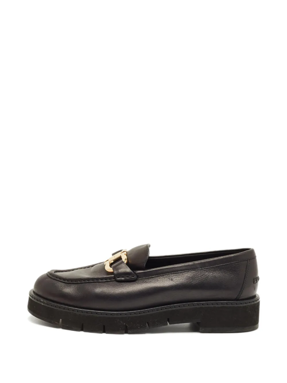 Ferragamo Pre-Owned Gancini loafers - Nero