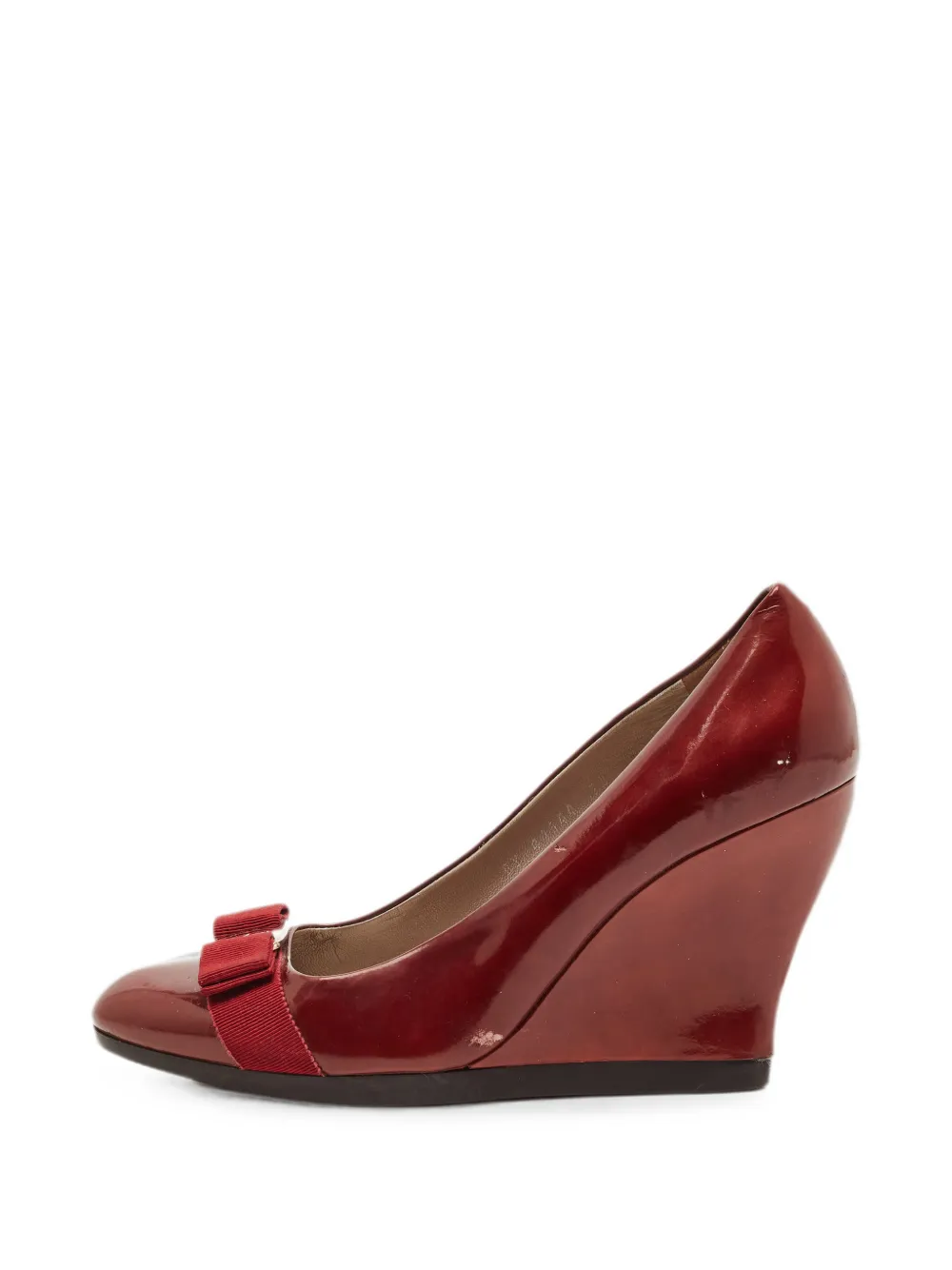 Ferragamo Pre-Owned Pumps con fiocco Vara - Rosso