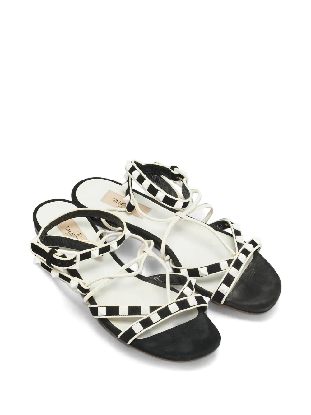 Valentino Garavani Pre-Owned Sandali Rockstud - Nero