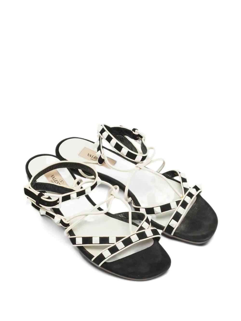 Valentino Garavani Pre-Owned Rockstud Sandalen - Schwarz