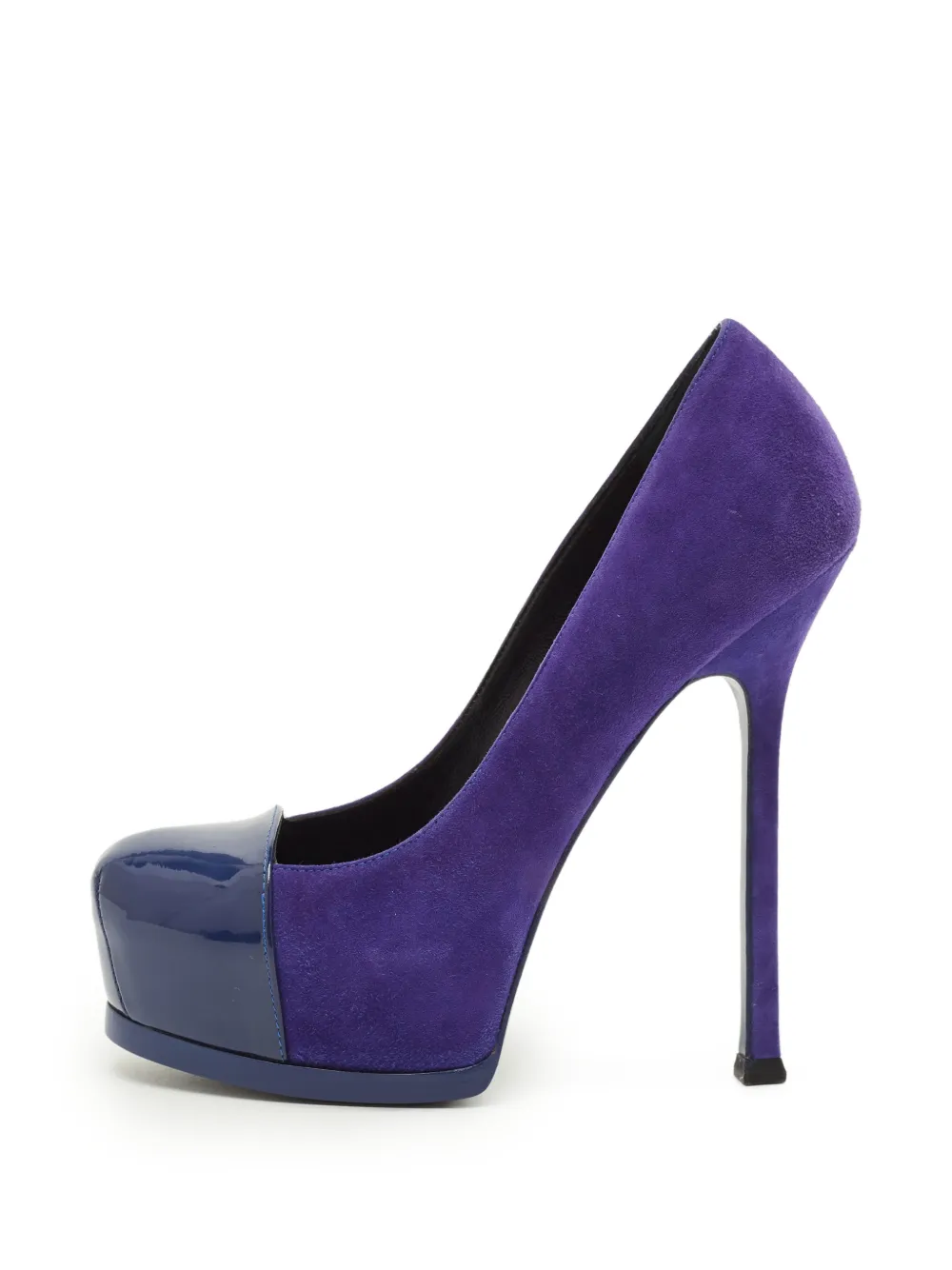 Saint Laurent Pre-Owned Pumps Tribtoo con tacco - Blu