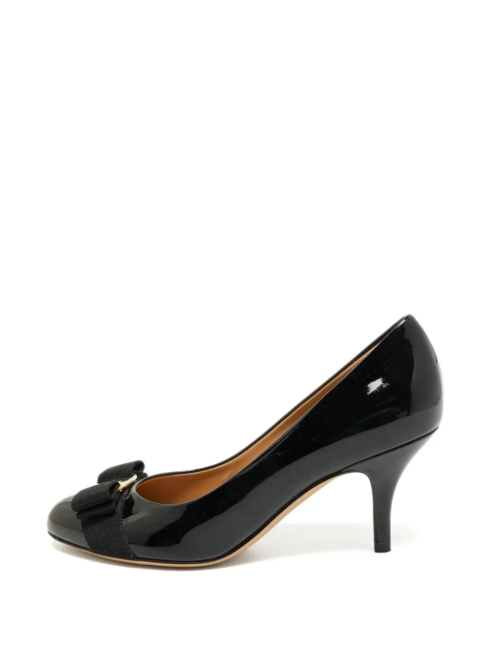 Ferragamo Pre-Owned Pumps Vara con fiocco - Nero