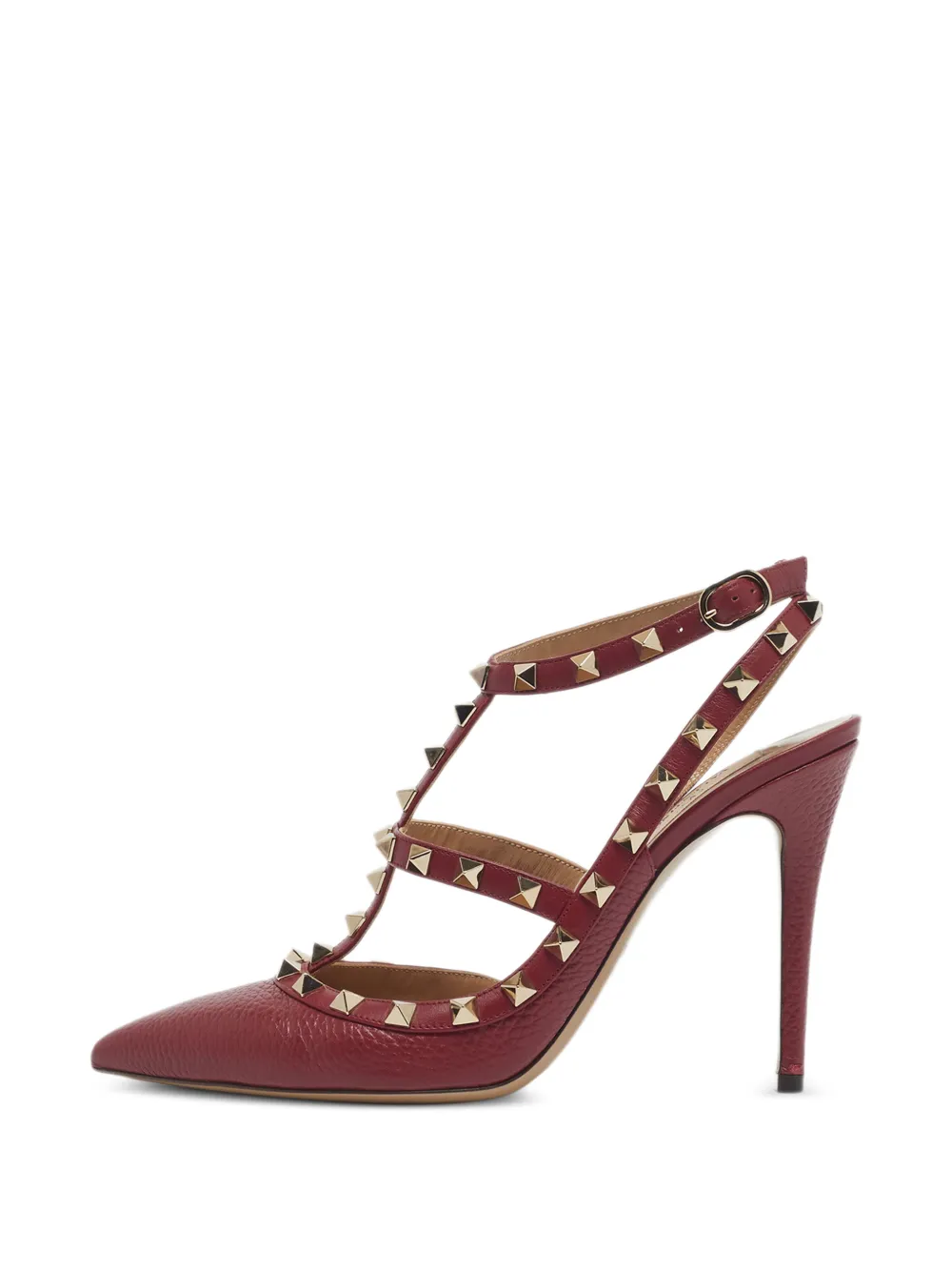 Valentino Garavani Pre-Owned Pumps Rockstud con tacco - Rosso